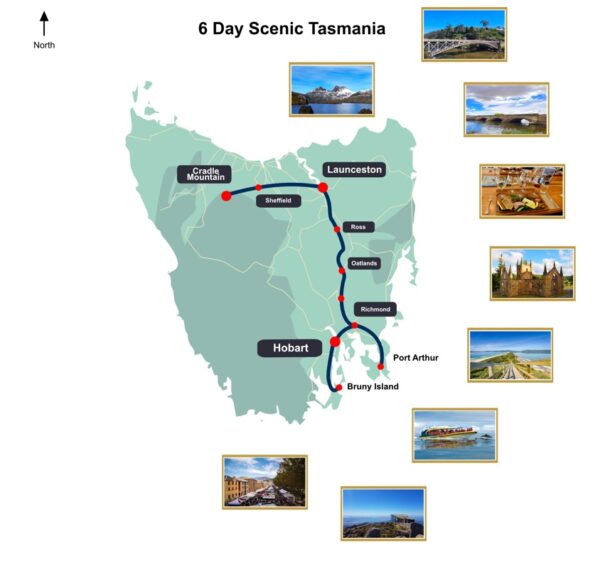 6 Day Scenic Tasmania Small Group Tour Tasmania Tours